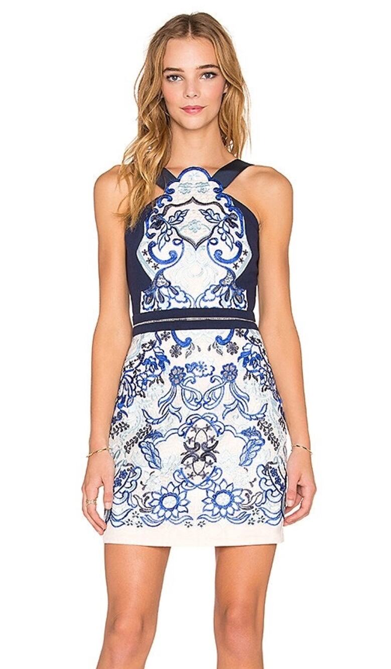 Revolve Three Floor Dressed to Empress Mini Dress XXS/2